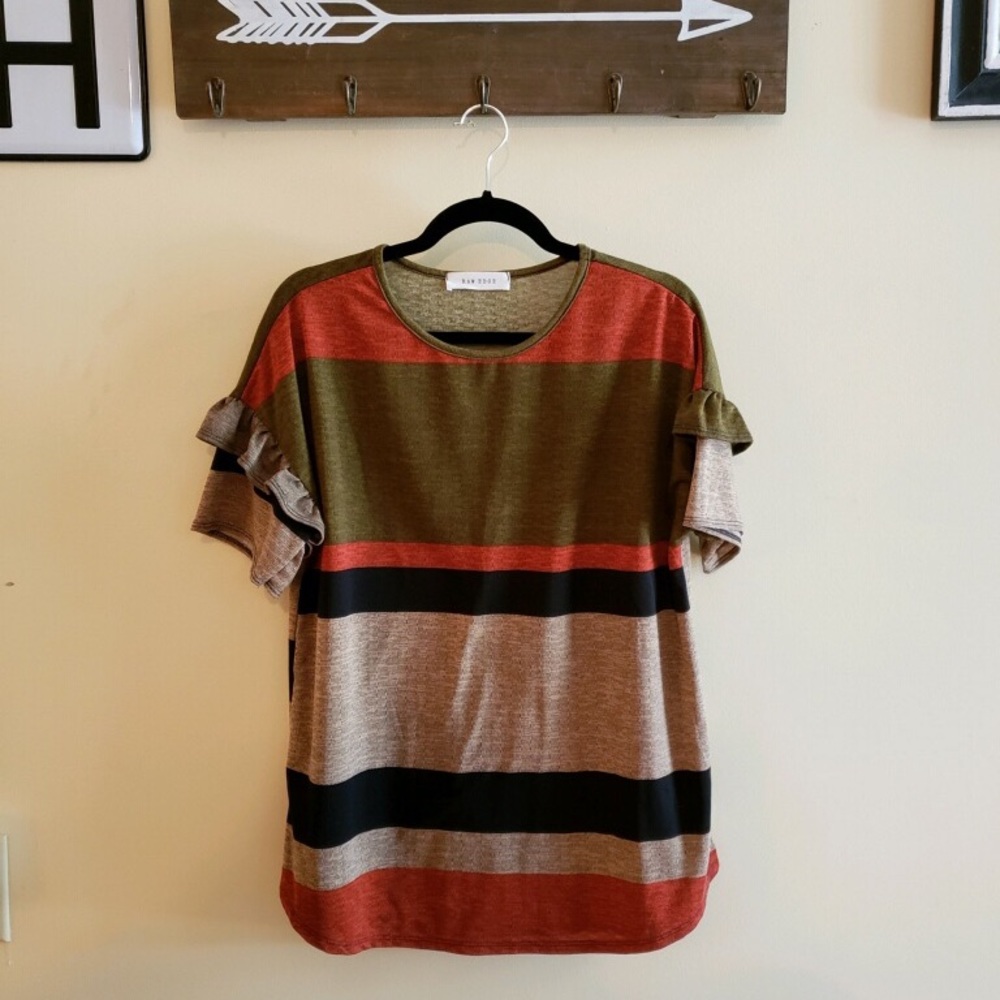 Raw Edge Fall Top
